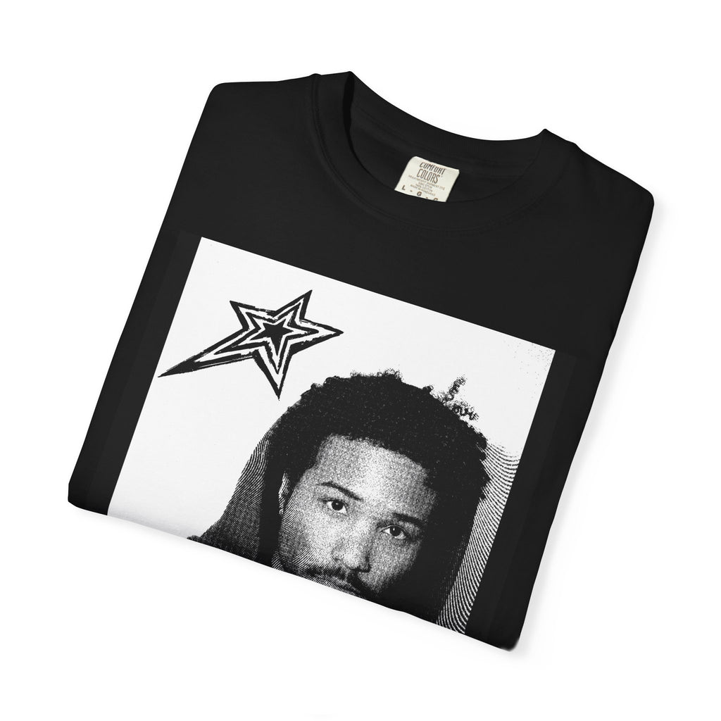 Indigo! Graphic Portrait T-Shirt — Vintage Skate Photo Print