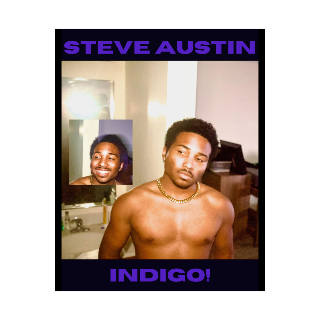 Indigo! Steve Austin Matte Vertical Posters