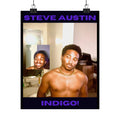 Indigo! Steve Austin Matte Vertical Posters